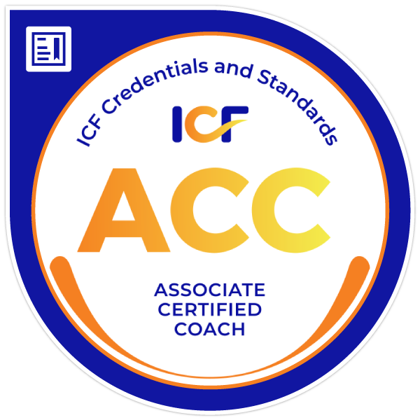 Associate Certified Coach credential from International Coaching Federation