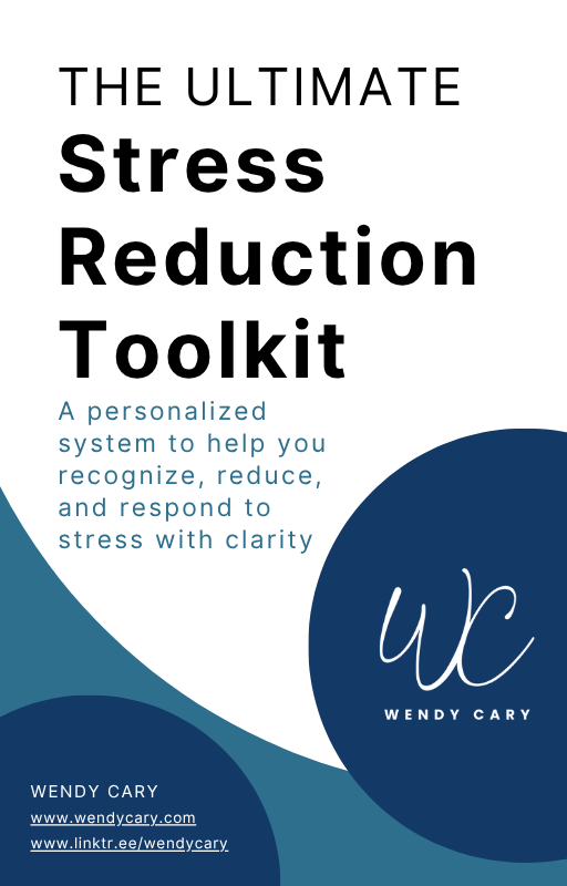 The Ultimate Stress Reduction Toolkit Cover Cover of The Ultimate Stress Reduction Toolkit, a professional resource for tracking and managing stress with daily and monthly tools